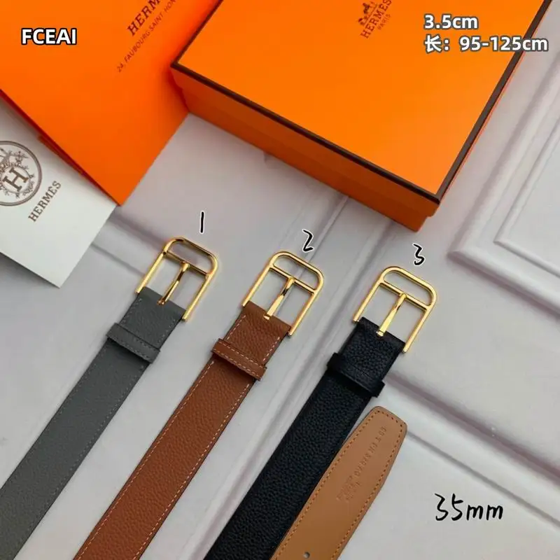 Hermes belt 35mmX95-125cm 8L50